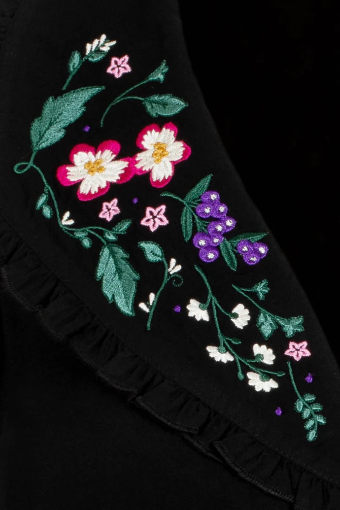 Winnie Blouse Black