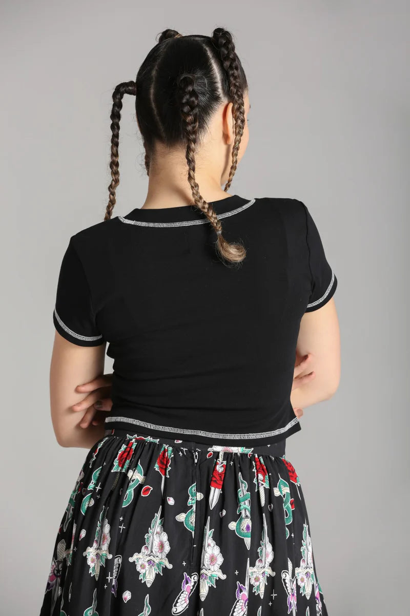 Roesia Top Black