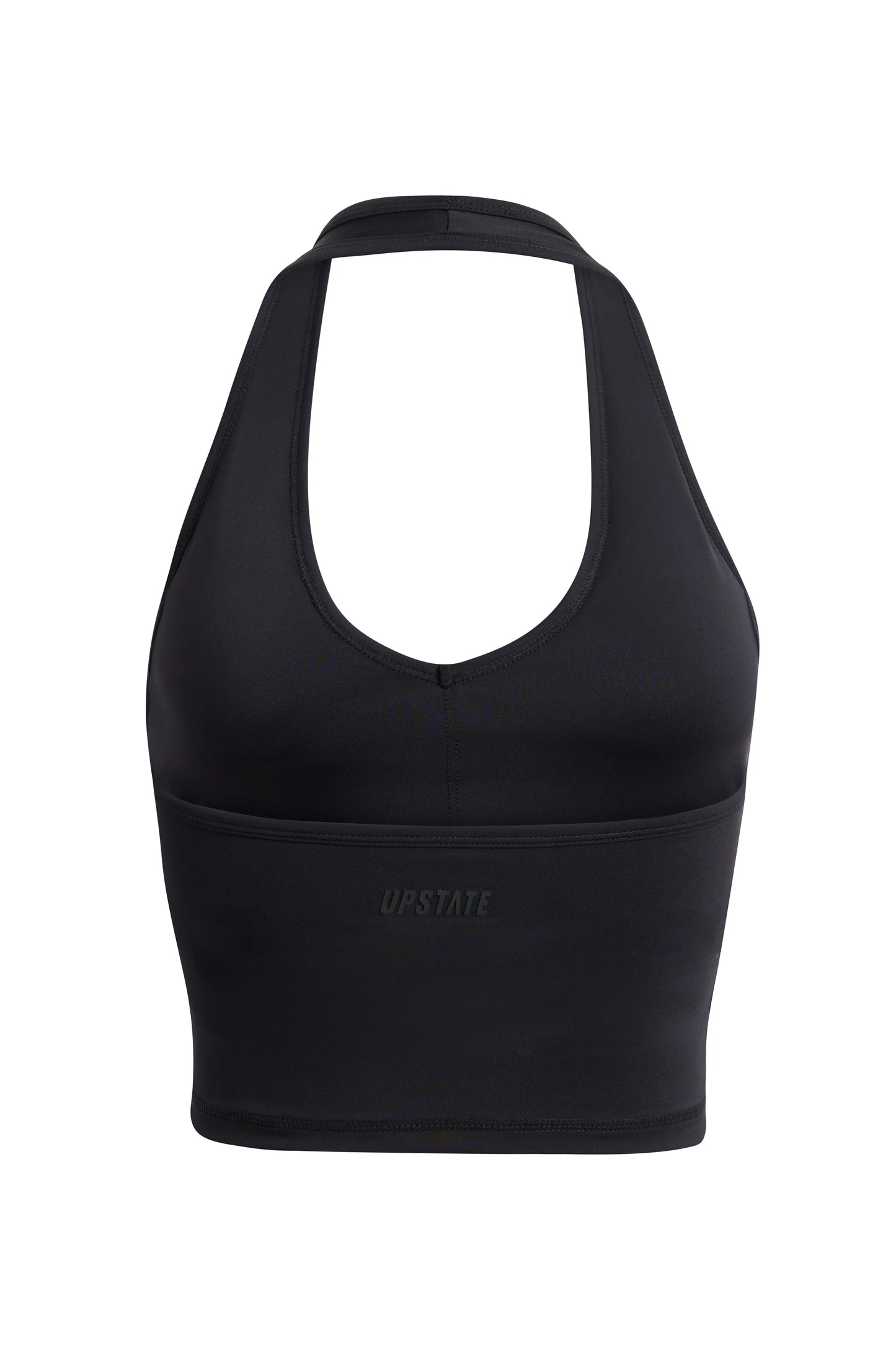 Upstate Sport Contour + Halter Neck Tank - Black