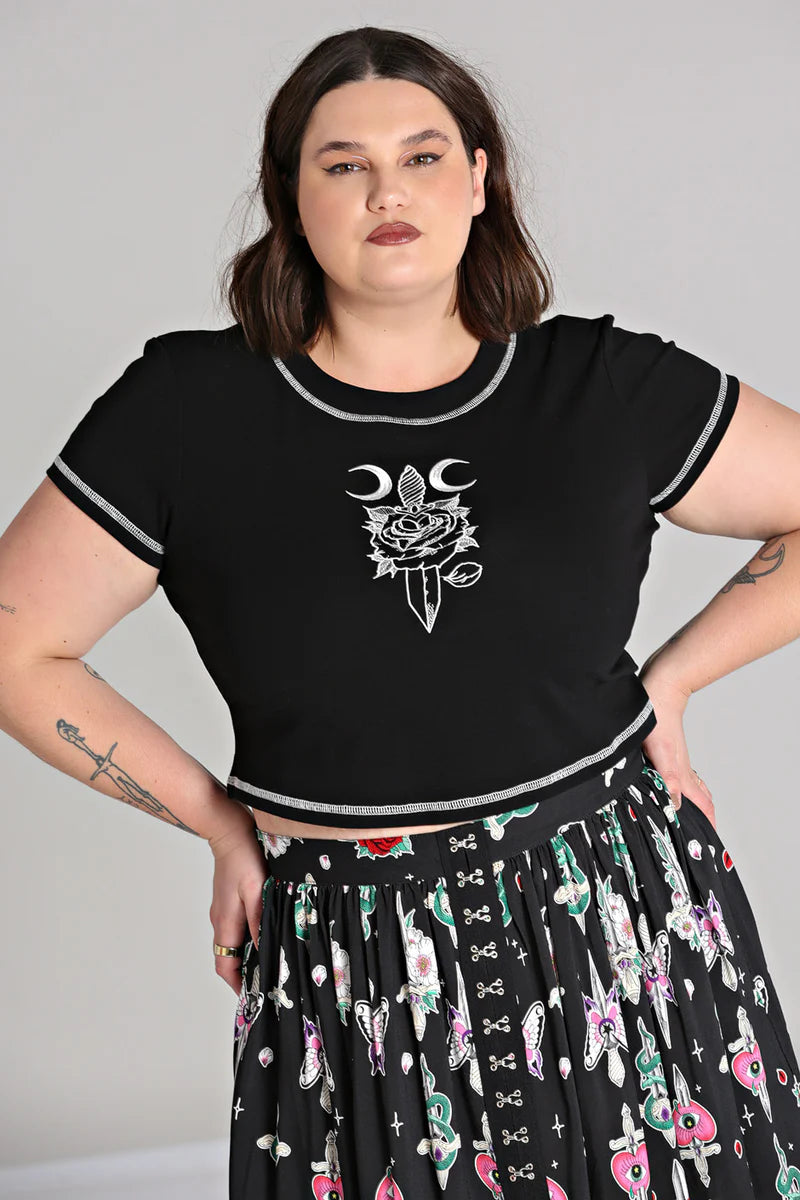 Roesia Top Black
